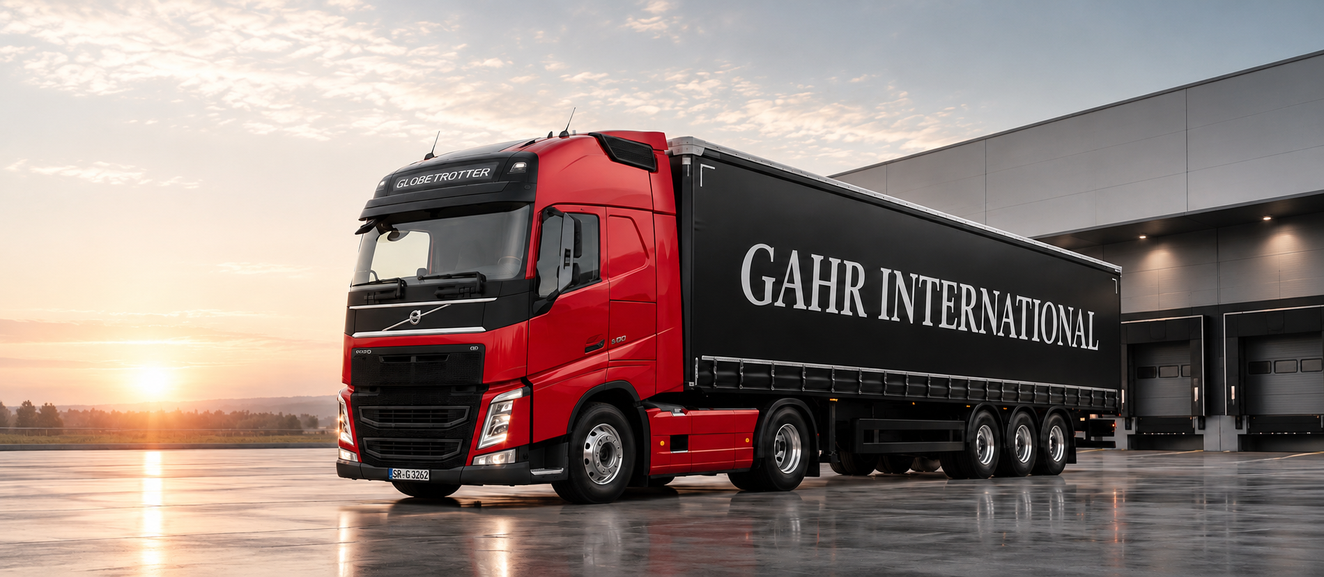 Řidič a souprava GAHR International